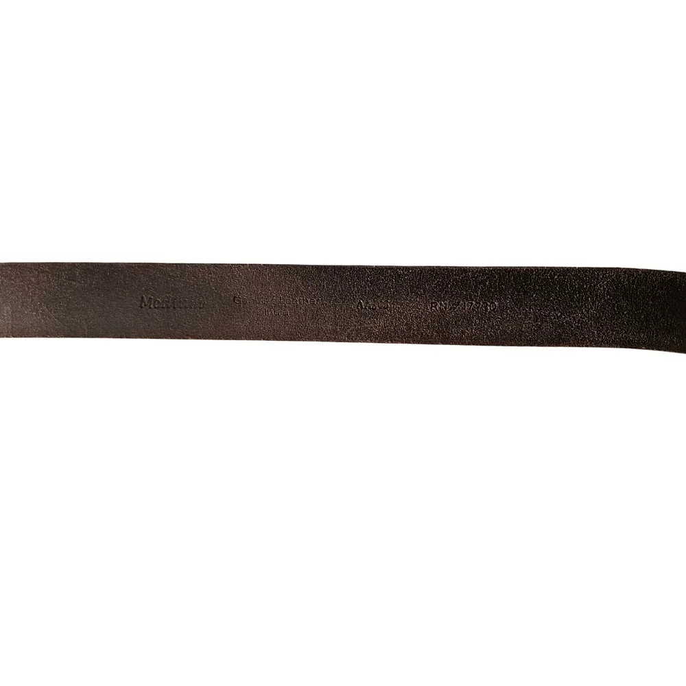 Genuine Leather Belt Brown Made in India Men's Size 36 Casual Jean Belt